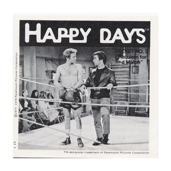 4 ANDREW - Happy Days - View-Master 3 Reel Packet - vintage - J13-G6 Packet 3dstereo 