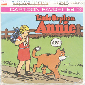 5 ANDREW - Little Orphan Annie - View-Master 3 Reel Packet - vintage - J21-G5 Packet 3dstereo 