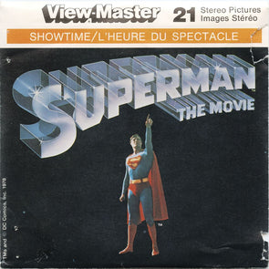 6 ANDREW - Superman The Movie - View-Master 3 Reel Packet - 1978 - vintage - J78-C-V2 Packet 3dstereo 