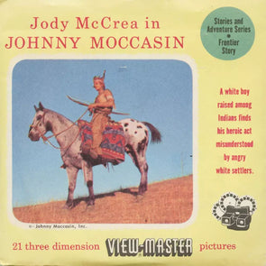 5 ANDREW - Johnny Moccasin - View-Master 3 Reel Packet - vintage - 937-A,B,C-S3 Packet 3dstereo 