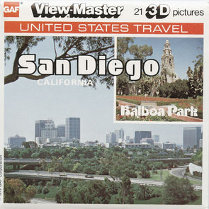 5 ANDREW - San Diego - View-Master 3 Reel Packet - 1979 - vintage - K19-G6 Packet 3dstereo 