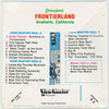 Frontierland - Disneyland - View-Master 3 Reel Packet - vintage PKT 3Dstereo 