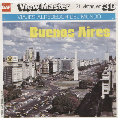 5 ANDREW - Buenos Aires - View-Master 3 Reel Packet - vintage - K23-S-G6 Packet 3dstereo 