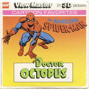 10 ANDREW - Spider-Man - View-Master 3 Reel Economy Packet - vintage - K31-G6 Packet 3dstereo 