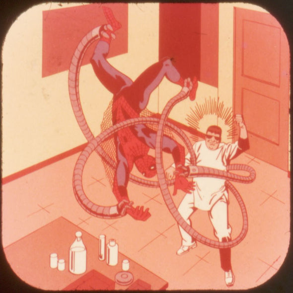 10 ANDREW - Spider-Man - View-Master 3 Reel Economy Packet - vintage - K31-G6 Packet 3dstereo 