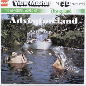 5 ANDREW - Adventureland - Disneyland - View-Master 3 Reel Packet - vintage - K4-G5 Packet 3dstereo 