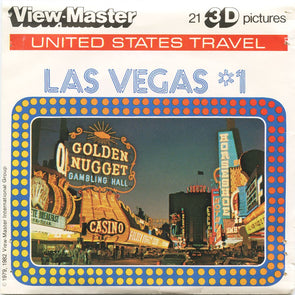 5 ANDREW - Las Vegas - View-Master 3 Reel Packet - vintage - K42-V2 Packet 3dstereo 