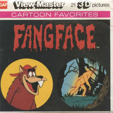 5 ANDREW - Fangface - View-Master 3 Reel Packet - vintage - K66-G5 Packet 3dstereo 