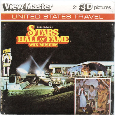 10 ANDREW - Stars Hall of Fame- Wax Museum - View-Master 3 Reel Packet - vintage - K91-V2 Packet 3dstereo 