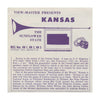 Kansas - View-Master 3 Reel Packet - vintage - KN-1,2,3-S1 Packet 3dstereo 