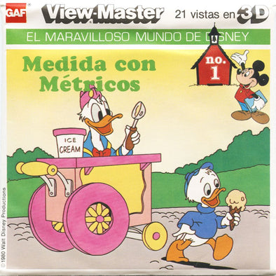 5 ANDREW - Medidas con Métricos - View-Master 3 Reel Packet - 1980 - vintage - L42S-G5 Packet 3dstereo 