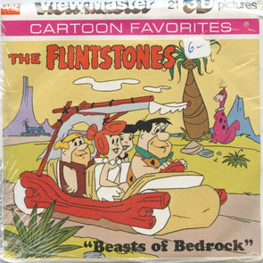 5 ANDREW - The Flintstones - View-Master 3 Reel Packet - vintage - L6-G5 Packet 3dstereo 