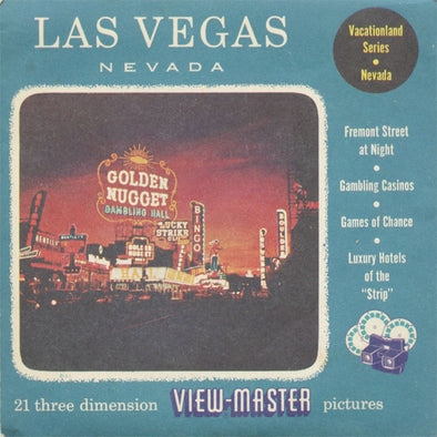 5 ANDREW - Las Vegas - Nevada - View-Master 3 Reel Packet - vintage - 15-A,B,C-S3 Packet 3dstereo 