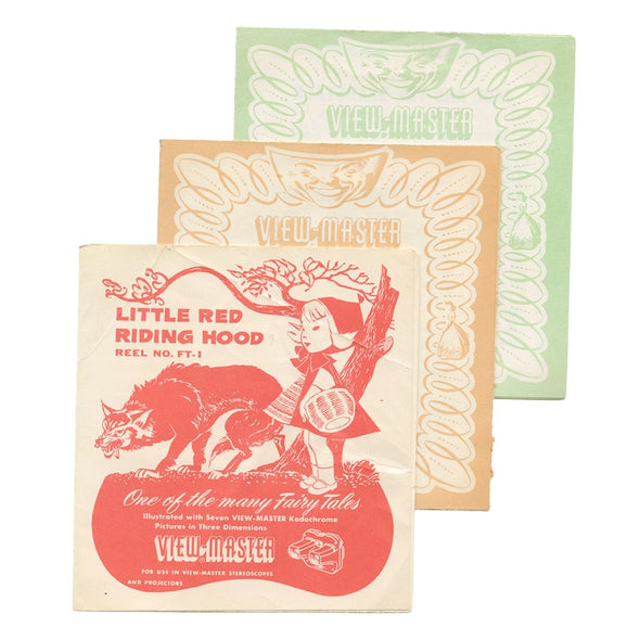 9 ANDREW - Little Red Riding Hood - View-Master 3 Reel Economy Packet - vintage - FT-1,2,3-S3 Packet 3Dstereo 