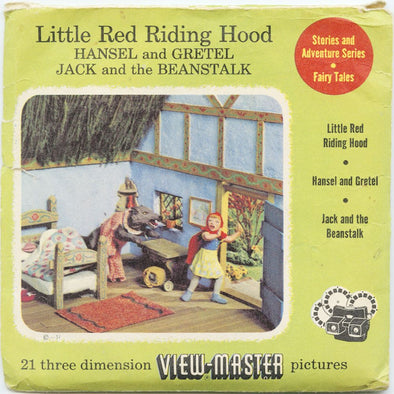 9 ANDREW - Little Red Riding Hood - View-Master 3 Reel Economy Packet - vintage - FT-1,2,3-S3 Packet 3Dstereo 