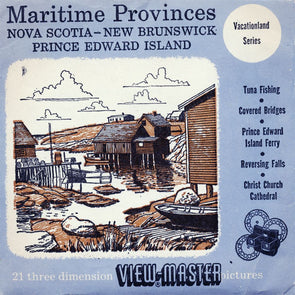 Maritime Providences - View-Master 3 Reel Packet - vintage - S3D Packet 3dstereo 