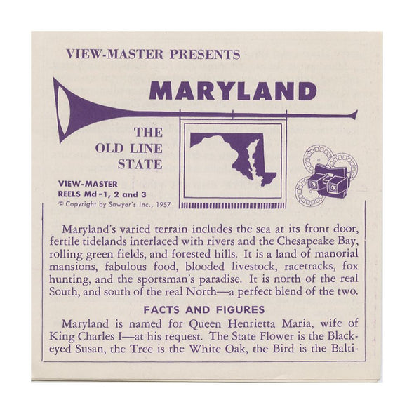 5 ANDREW - Maryland - View-Master 3 Reel Packet - vintage - S3 Packet 3dstereo 