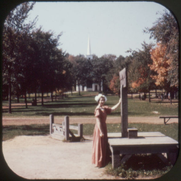 10 ANDREW - Massachusetts - View-Master 3 Reel Economy Packet - vintage - MASS-1,2,3-S3 Packet 3dstereo 