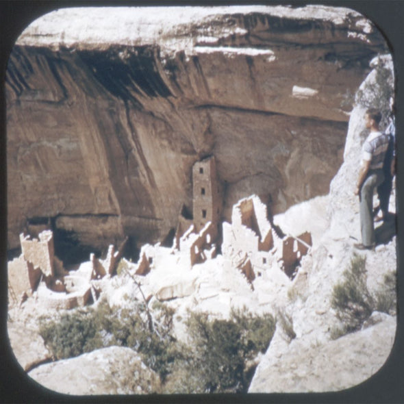 9 ANDREW - Mesa Verde - View-Master 3 Reel Economy Packet - vintage - 226,227,9055-S3 Packet 3Dstereo 