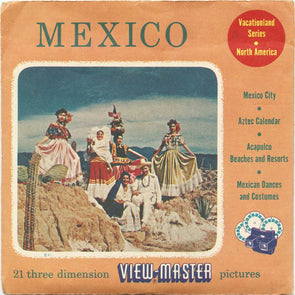 5 ANDREW - Mexico - View-Master 3 Reel Packet - vintage - 501,511,524-S3 Packet 3dstereo 