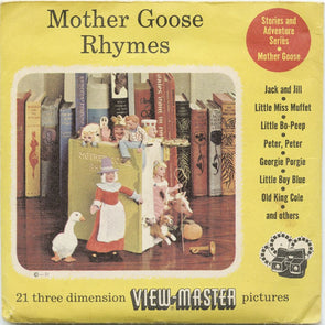 9 ANDREW - Mother Goose Rhymes - View-Master 3 Reel Packet - vintage - MG-1,2,3-S3 Packet 3Dstereo 