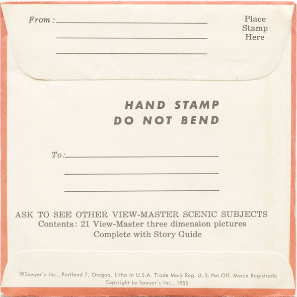 10 ANDREW - Michigan - View-Master 3 Reel Economy Packet - vintage - (MICH-1,2,3-S3) Packet 3dstereo 
