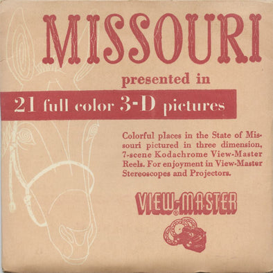 5 ANDREW - Missouri - View-Master 3 Reel Packet - vintage - S2 Packet 3dstereo 