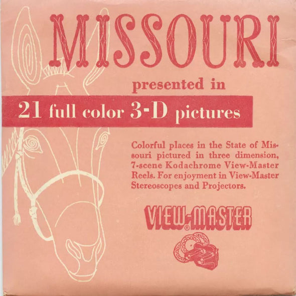 5 ANDREW - Missouri - View-Master 3 Reel Packet - MO-1,2,3-S2 Packet 3dstereo 