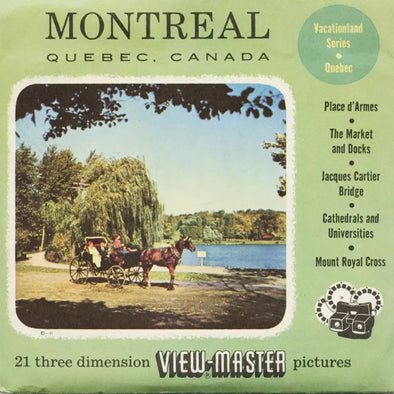 5 ANDREW - Montreal Quebec - Canada - View-Master 2 Reel Packet - vintage - 380-A,B,C-S3 Packet 3dstereo 