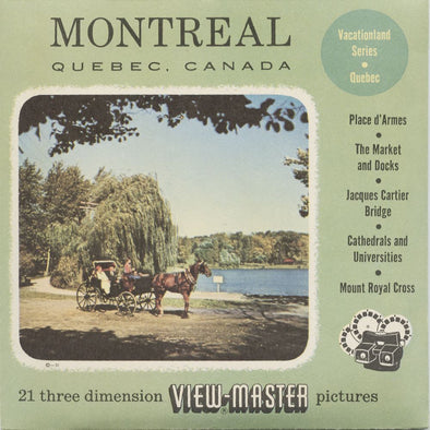 5 ANDREW - Montreal - View-Master 3 Reel Packet - 1956 - vintage - S3 Packet 3dstereo 