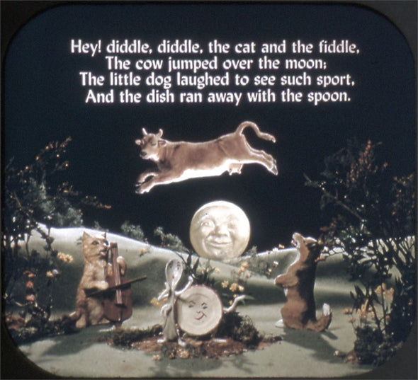 5 ANDREW - Mother Goose Rhymes - View-Master 3 Reel Packet - vintage - S1 Packet 3dstereo 