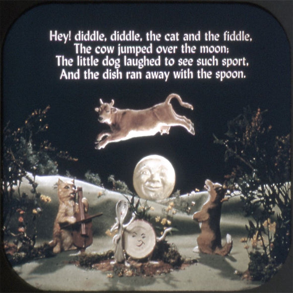 9 ANDREW - Mother Goose Rhymes - View-Master 3 Reel Packet - vintage - MG-1,2,3-S3 Packet 3Dstereo 