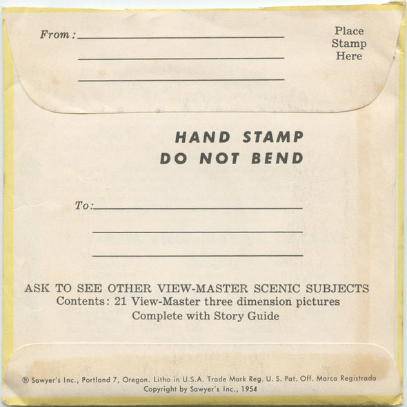 10 ANDREW - Missouri - View-Master 3 Reel Economy Packet - vintage - MO-1,2,3-S3 Packet 3dstereo 