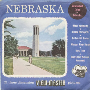 5 ANDREW - Nebraska - View-Master 3 Reel Packet - NEBR-1,2,3-S3 Packet 3dstereo 