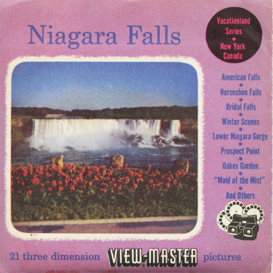 6 ANDREW - Niagara Falls - View-Master 3 Reel Packet - vintage - S3 Packet 3dstereo 