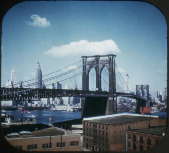 9 ANDREW - New York City - View-Master 3 Reel Economy Packet - vintage - 156,157,158-S3 Packet 3Dstereo 