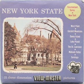 7 ANDREW - New York State - View-Master 3 Reel Packet - 1956 - vintage - NY-1,2,3-S3 Packet 3dstereo 