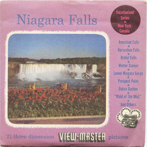 6 ANDREW - Niagara Falls - View-Master 3 Reel Packet - 1950 - vintage - 81,82,375-S3 Packet 3dstereo 