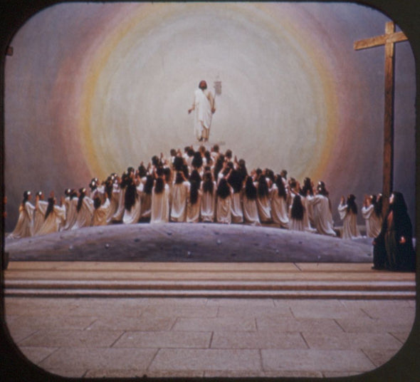 9 ANDREW - Oberammergau - Passion Play - View-Master 3 Reel Economy Packet - vintage - 1550,1551,1552-S1 Packet 3Dstereo 