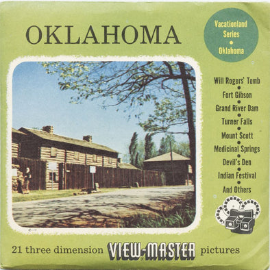 5 ANDREW - Oklahoma - View-Master 3 Reel Packet - vintage - S3 Packet 3dstereo 