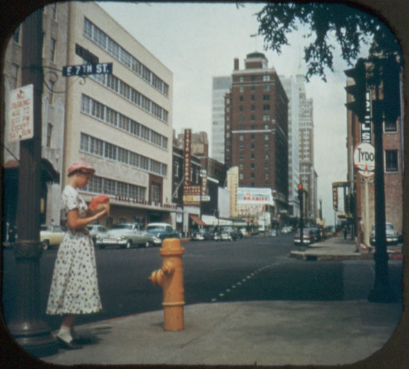 6 ANDREW - Oklahoma - View-Master 3 Reel Packet - 1954 - vintage - OK-1,2,3-S3 Packet 3dstereo 