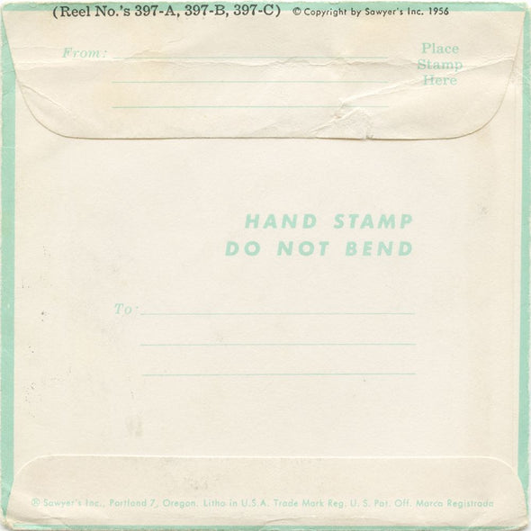 Ontario Vacationlands - View-Master 3 Reel Packet - vintage - 397-A,B,C-S3D Packet 3dstereo 