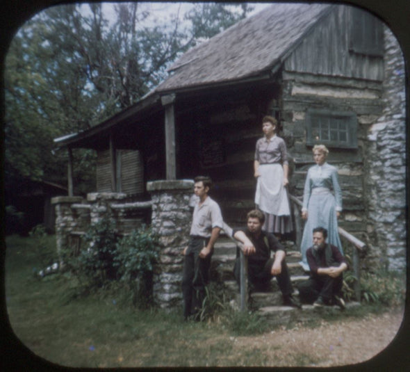 Ozark Mountains - View-Master 3 Reel Packet - 1957 - vintage - 372-A,B,C-S3 Packet 3dstereo 