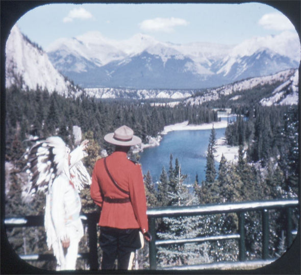 6 ANDREW - Royal Canadian Mounted Police - View-Master 3 Reel Packet - 1956 - vintage - 705-A,B,C-S3 Packet 3dstereo 