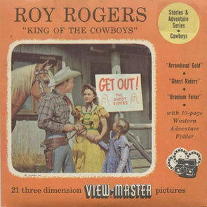 5 ANDREW - Roy Rogers - View-Master 3 Reel Packet - vintage - 948-A,B,C-S3 Packet 3dstereo 