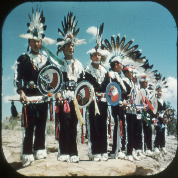 5 ANDREW - Riders of the Desert - View-Master 3 Reel Packet - 1957 - vintage - 771-A,B,C-S3 Packet 3dstereo 