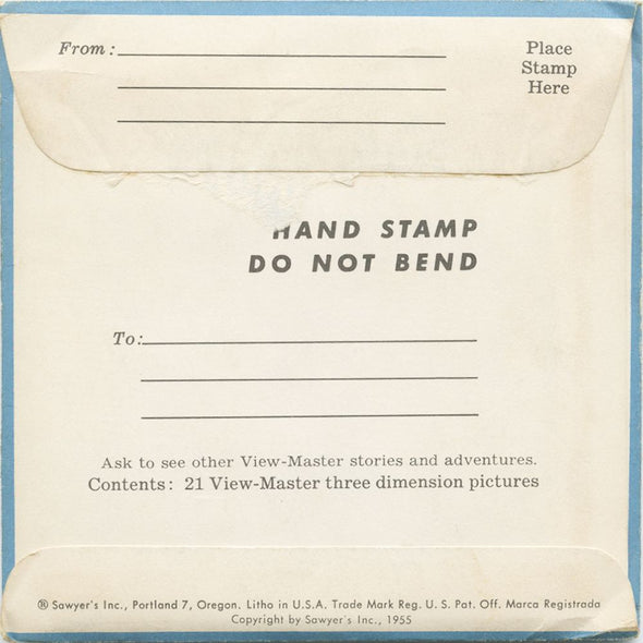 10 ANDREW - Rin-Tin-Tin - View-Master 3 Reel Economy Packet - vintage - 930-A,B,C-S3 Packet 3Dstereo 