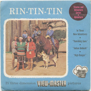 10 ANDREW - Rin-Tin-Tin - View-Master 3 Reel Economy Packet - vintage - 930-A,B,C-S3 Packet 3Dstereo 