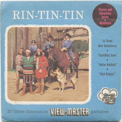 10 ANDREW - Rin-Tin-Tin - View-Master 3 Reel Economy Packet - vintage - 930-A,B,C-S3 Packet 3Dstereo 