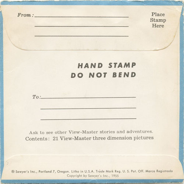 9 ANDREW - Rin-Tin-Tin - View-Master 3 Reel Economy Packet - vintage - 930-A,B,C-S3 Packet 3Dstereo 